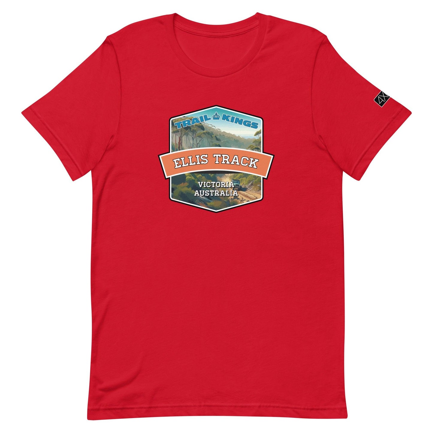 Trail Kings: Ellis Track - Unisex t-shirt in red