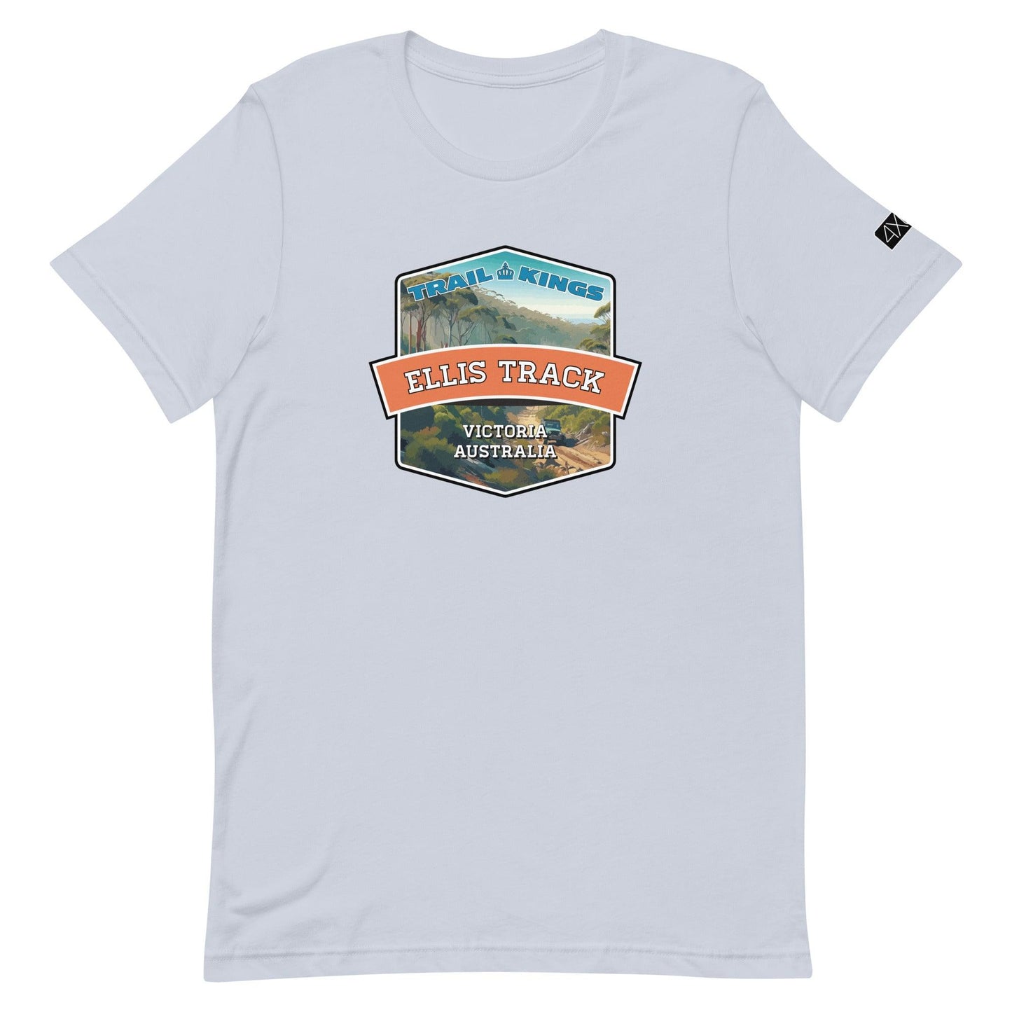 Trail Kings: Ellis Track - Unisex t-shirt in light blue