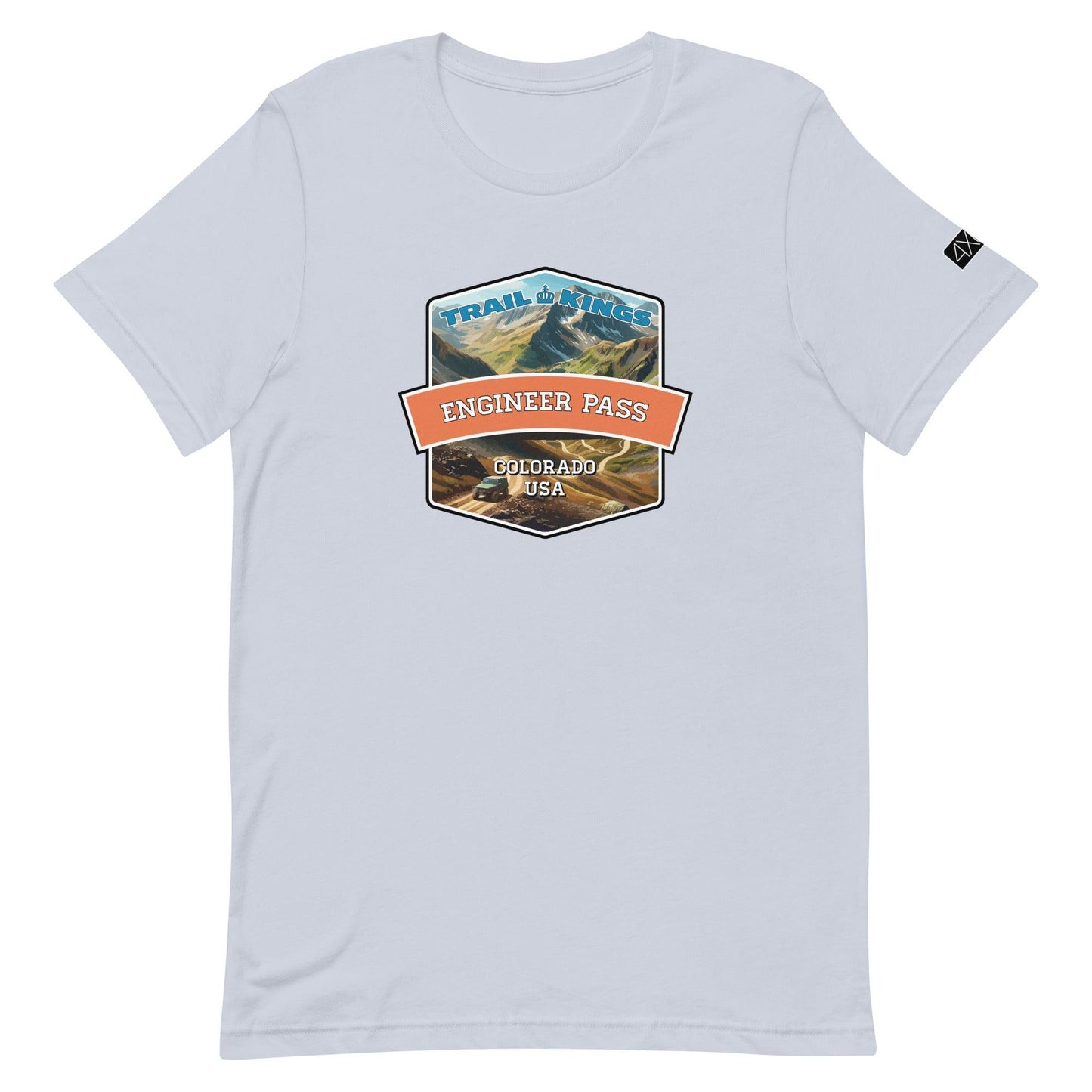 Trail Kings: Engineer Pass - Unisex t-shirt in light blue