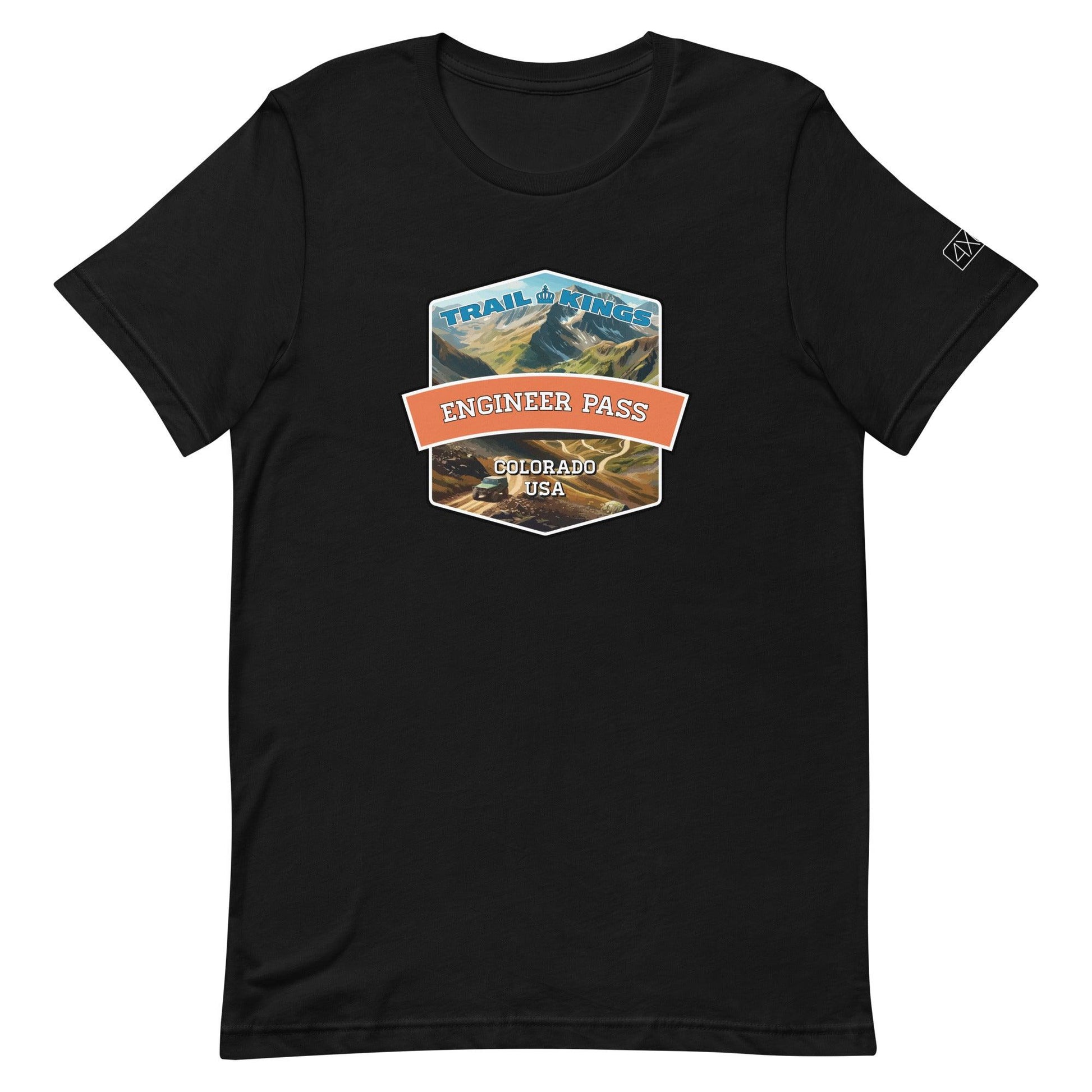 Trail Kings: Engineer Pass - Unisex t-shirt in black