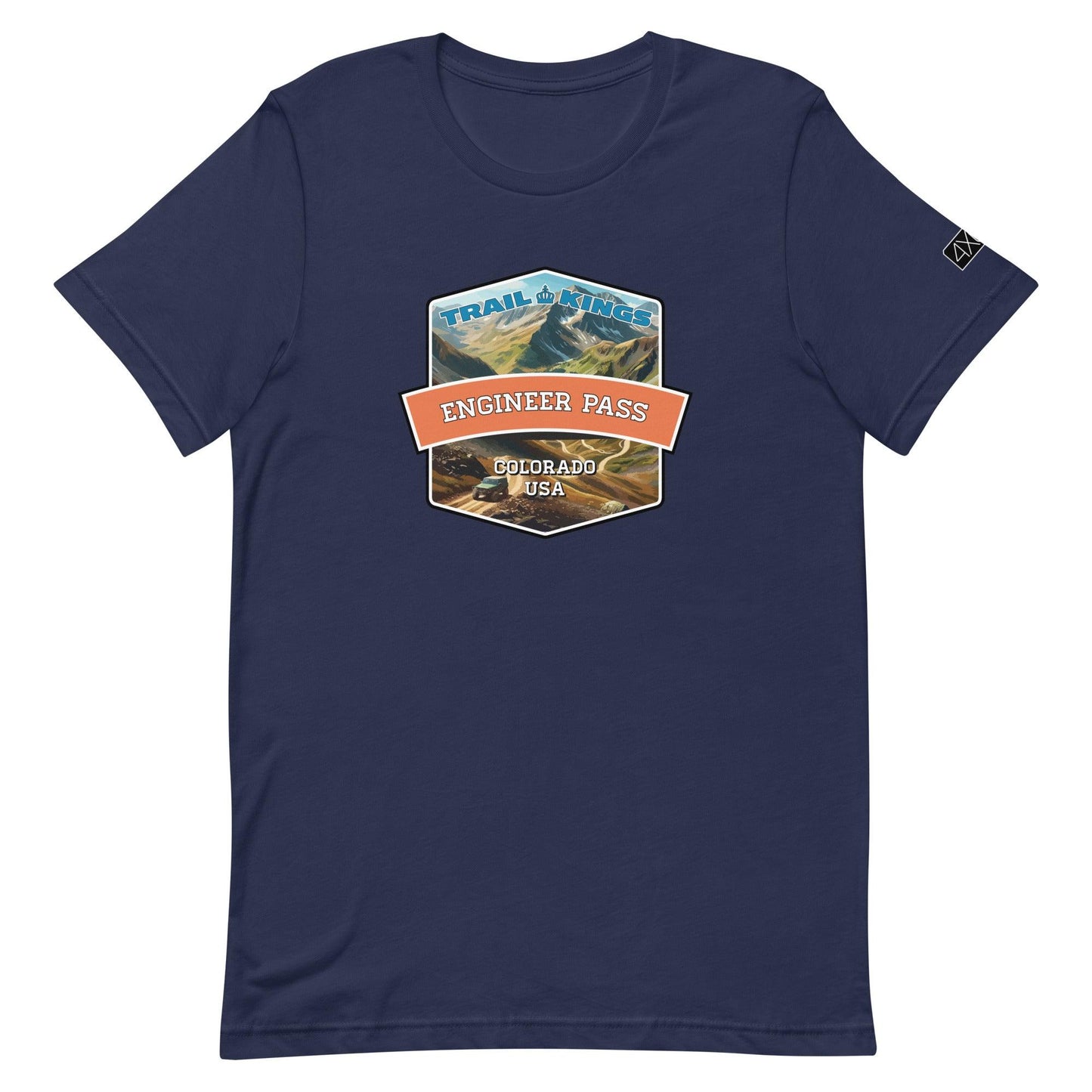 Trail Kings: Engineer Pass - Unisex t-shirt in navy