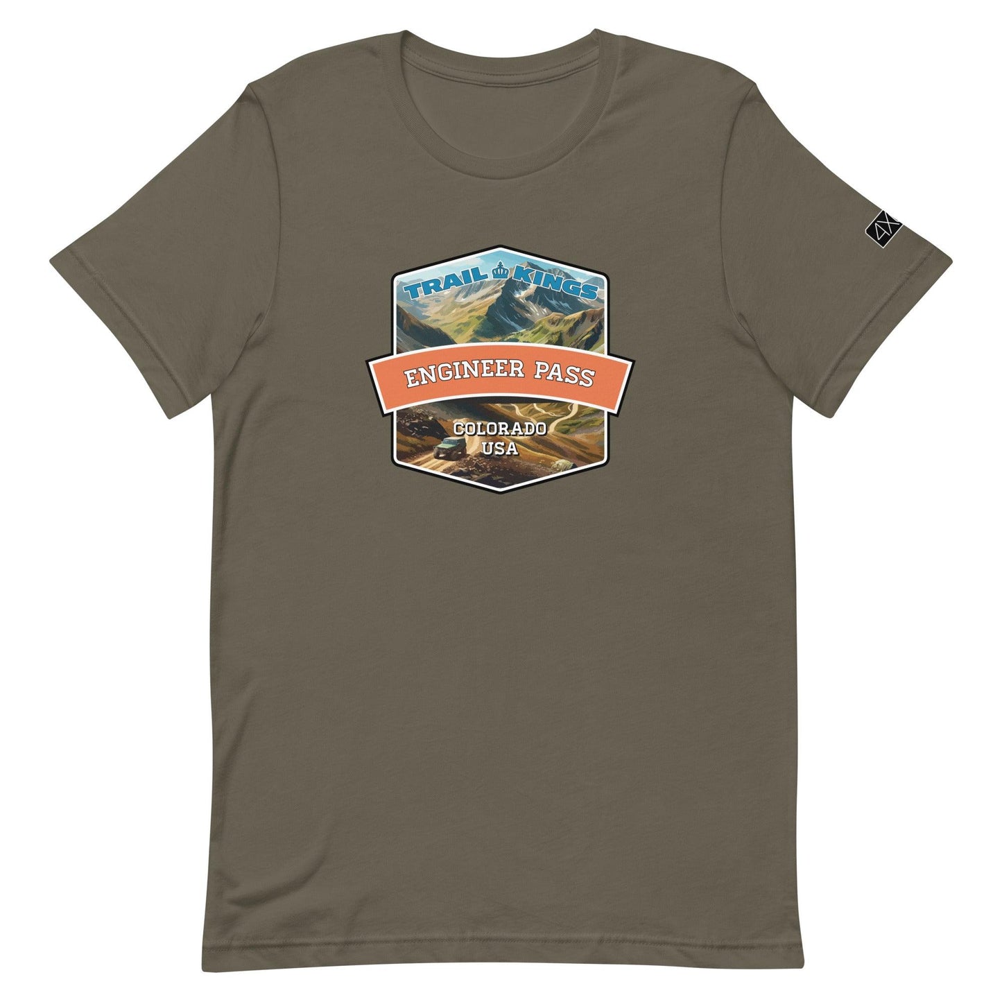 Trail Kings: Engineer Pass - Unisex t-shirt in army