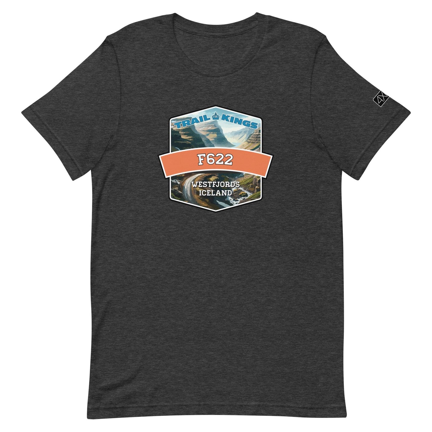 Trail Kings: F622 - Unisex t-shirt in dark grey heather