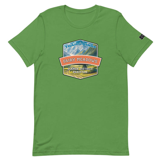 Trail Kings: Fairy Meadows - Unisex t-shirt in leaf