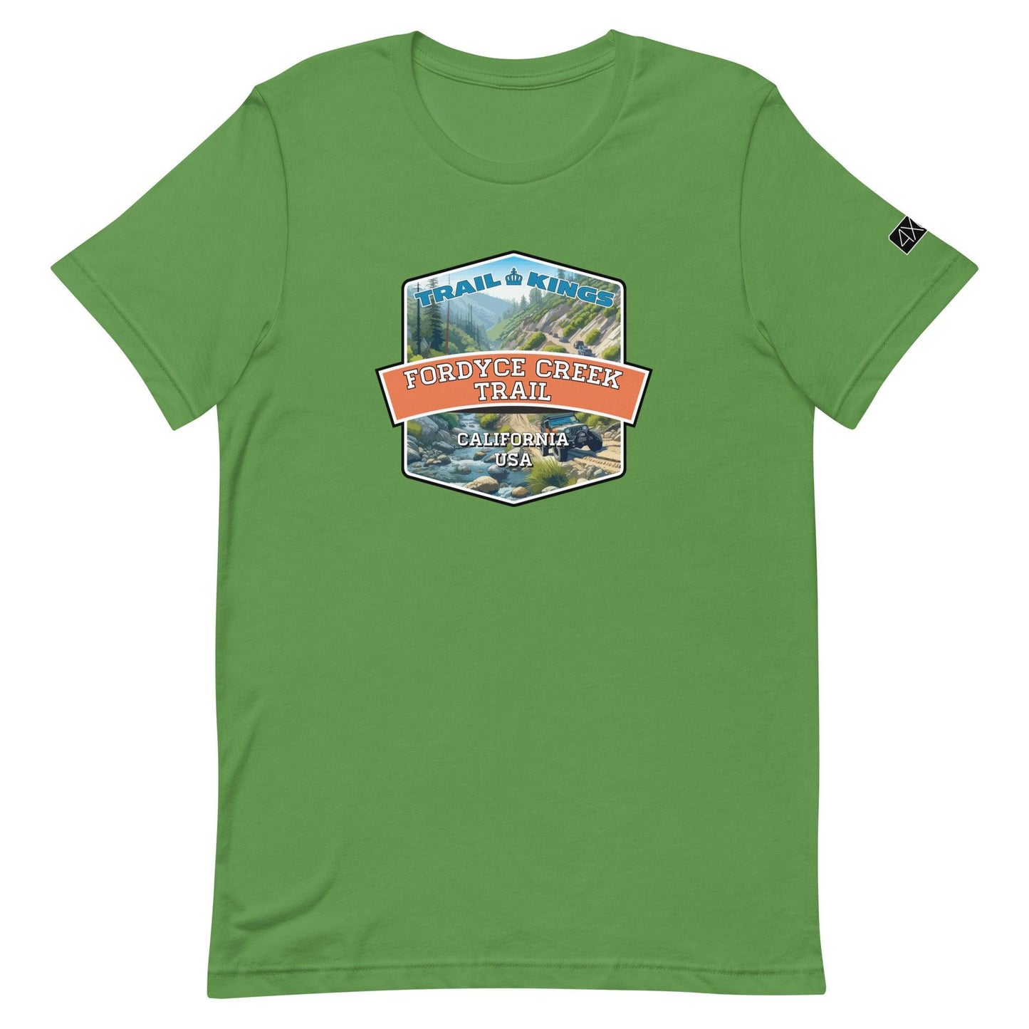 Trail Kings: Fordyce Creek Trail - Unisex t-shirt in leaf