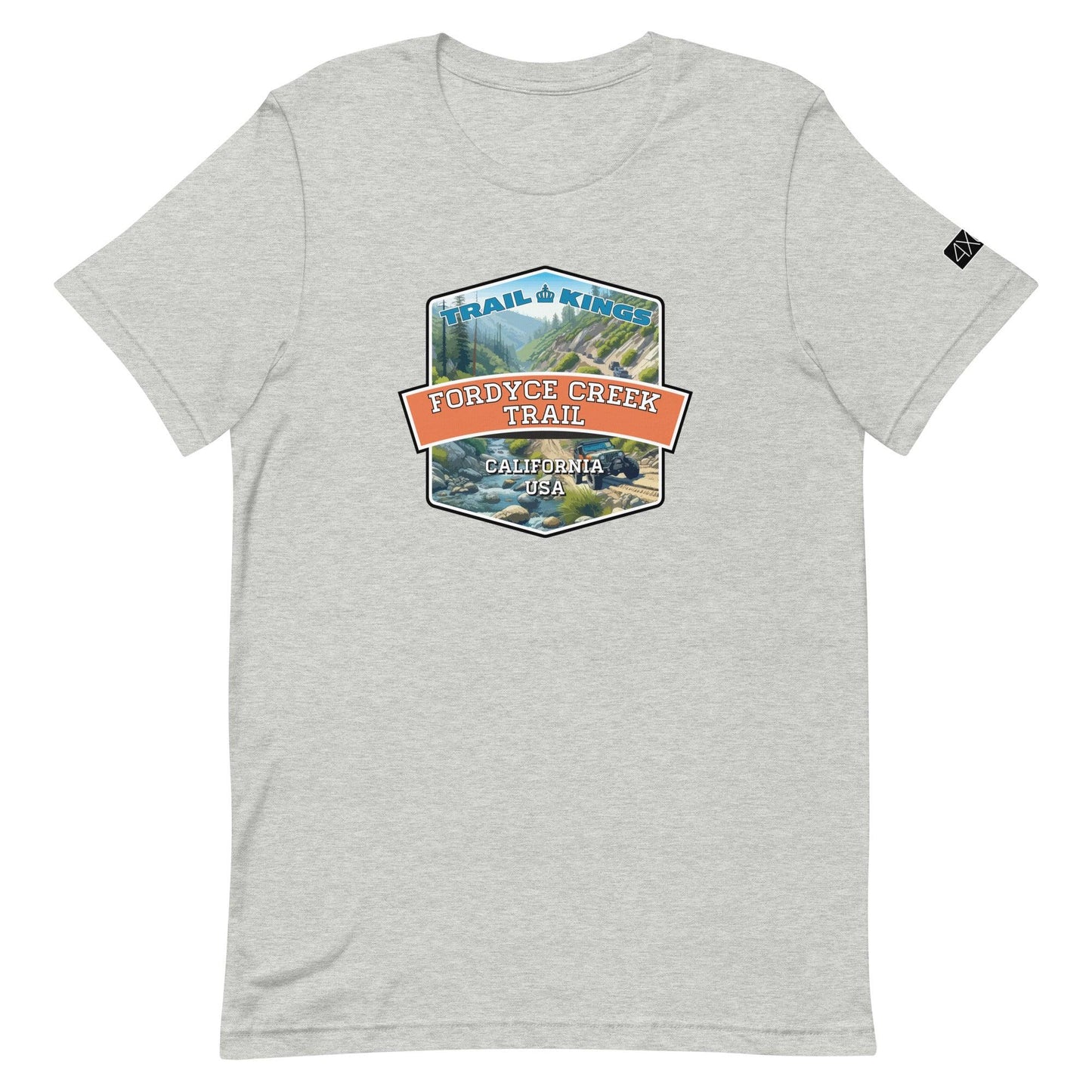 Trail Kings: Fordyce Creek Trail - Unisex t-shirt in athletic heather