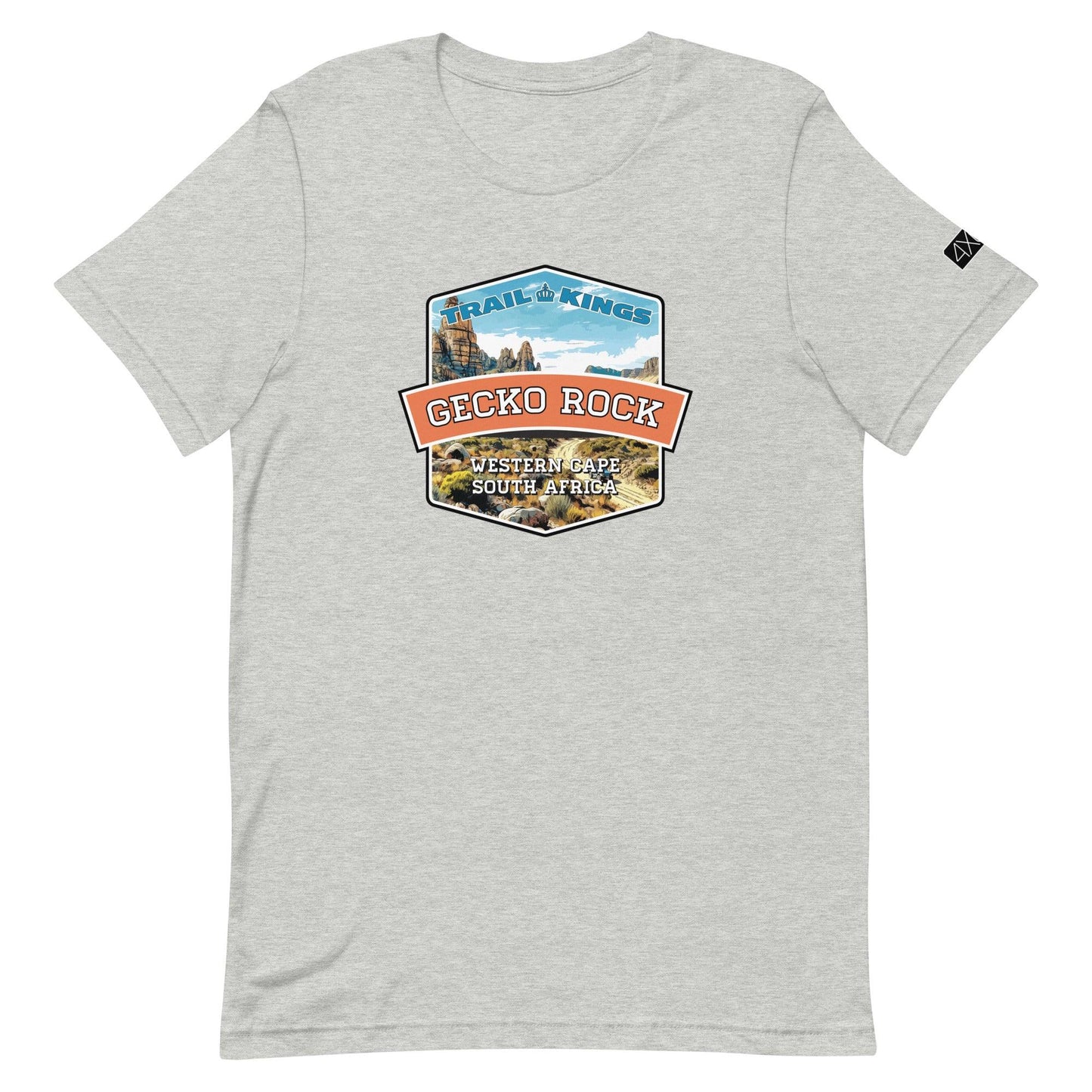 Trail Kings: Gecko Rock - Unisex t-shirt in athletic heather