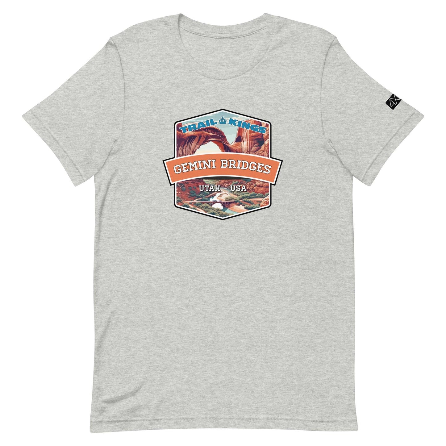 Trail Kings: Gemini Bridges - Unisex t-shirt in athletic heather