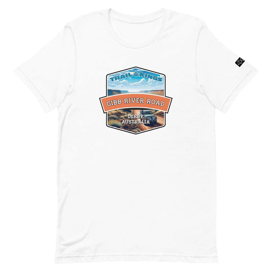 Trail Kings: Gibb River Road - Unisex t-shirt in white