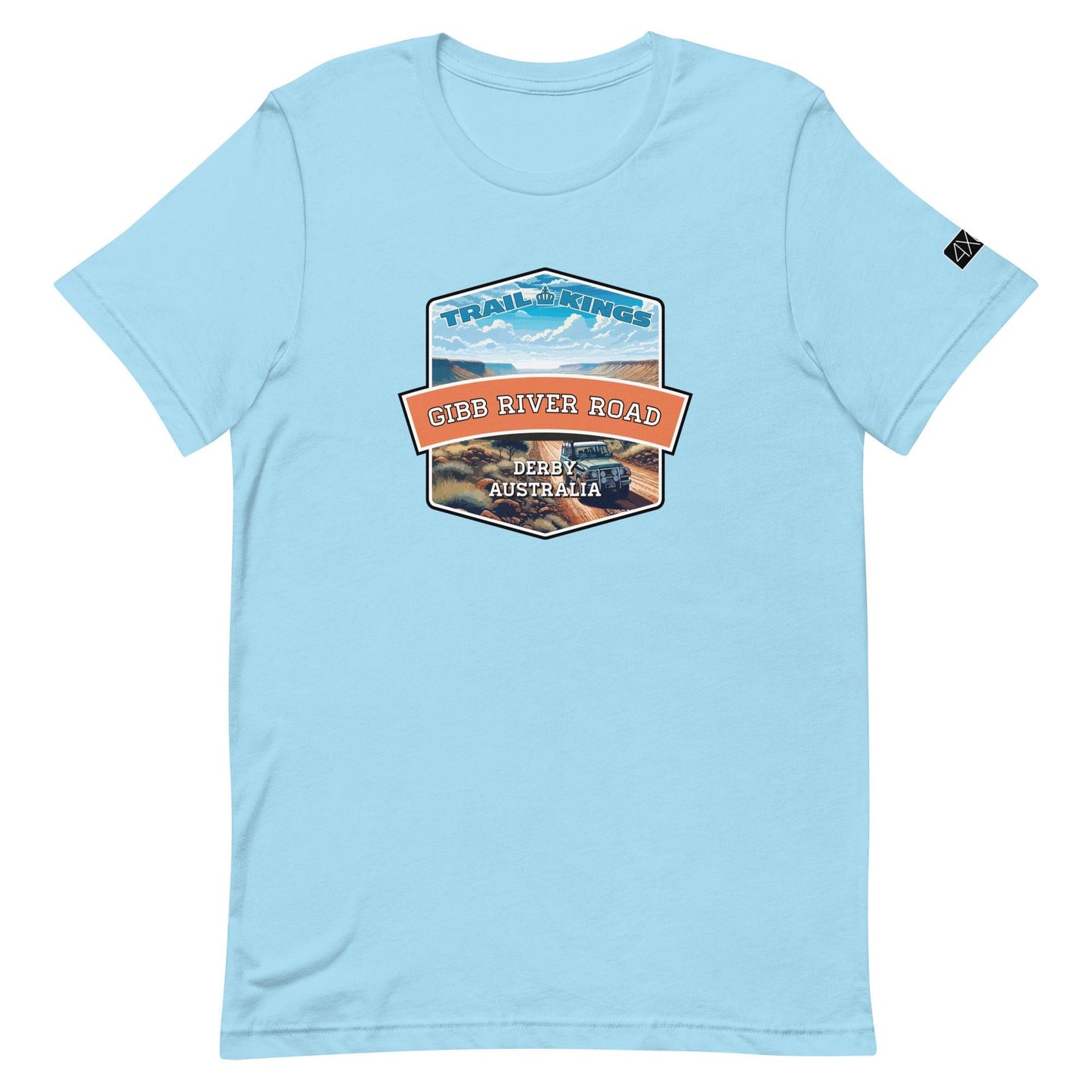 Trail Kings: Gibb River Road - Unisex t-shirt in ocean blue