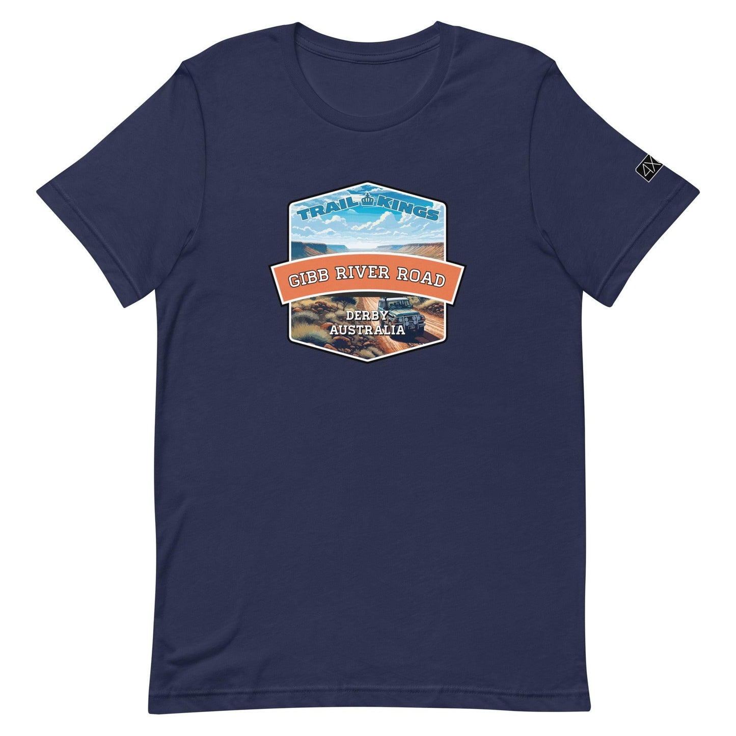 Trail Kings: Gibb River Road - Unisex t-shirt in navy