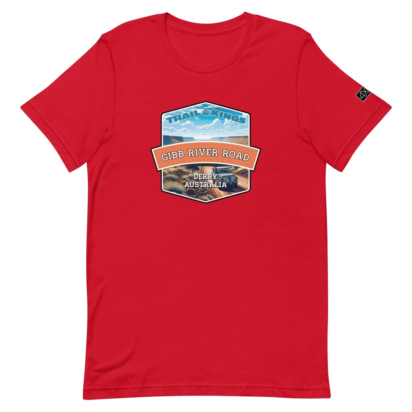 Trail Kings: Gibb River Road - Unisex t-shirt in red