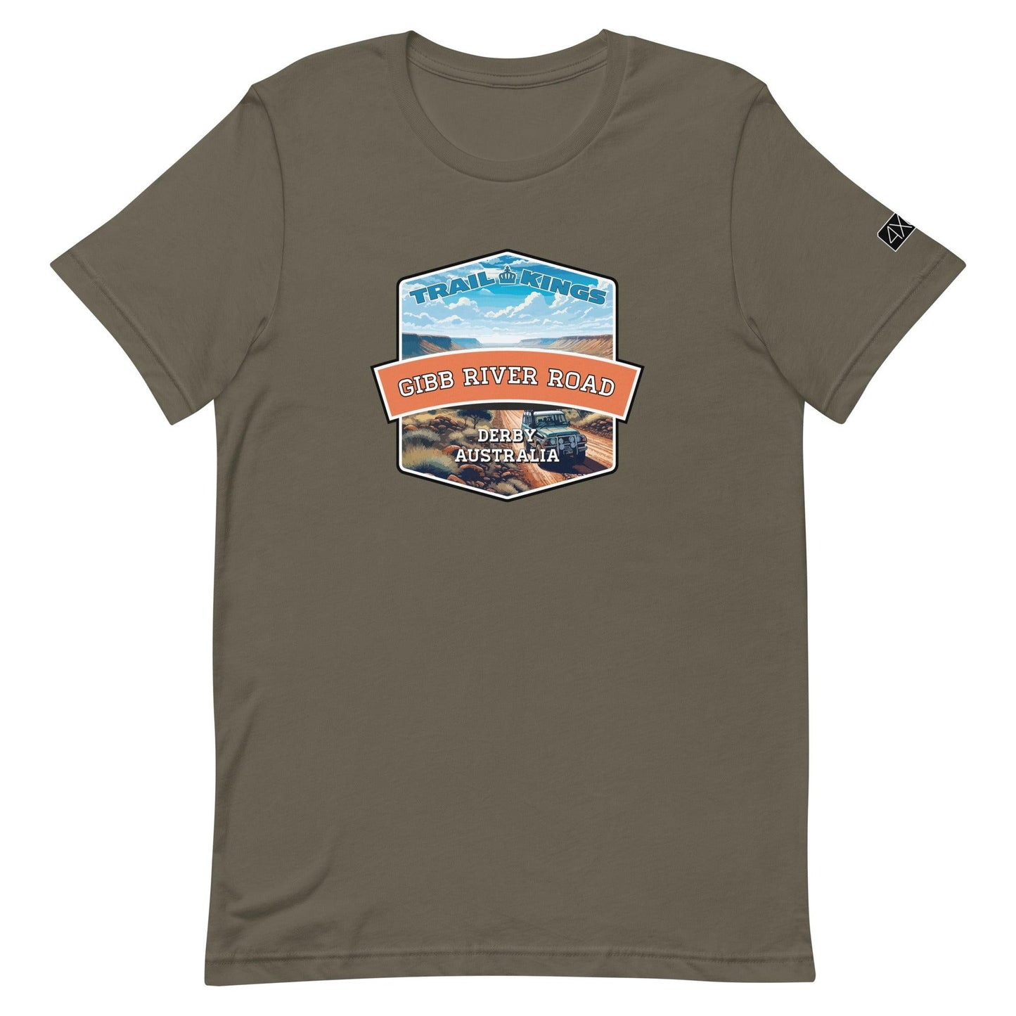 Trail Kings: Gibb River Road - Unisex t-shirt in army