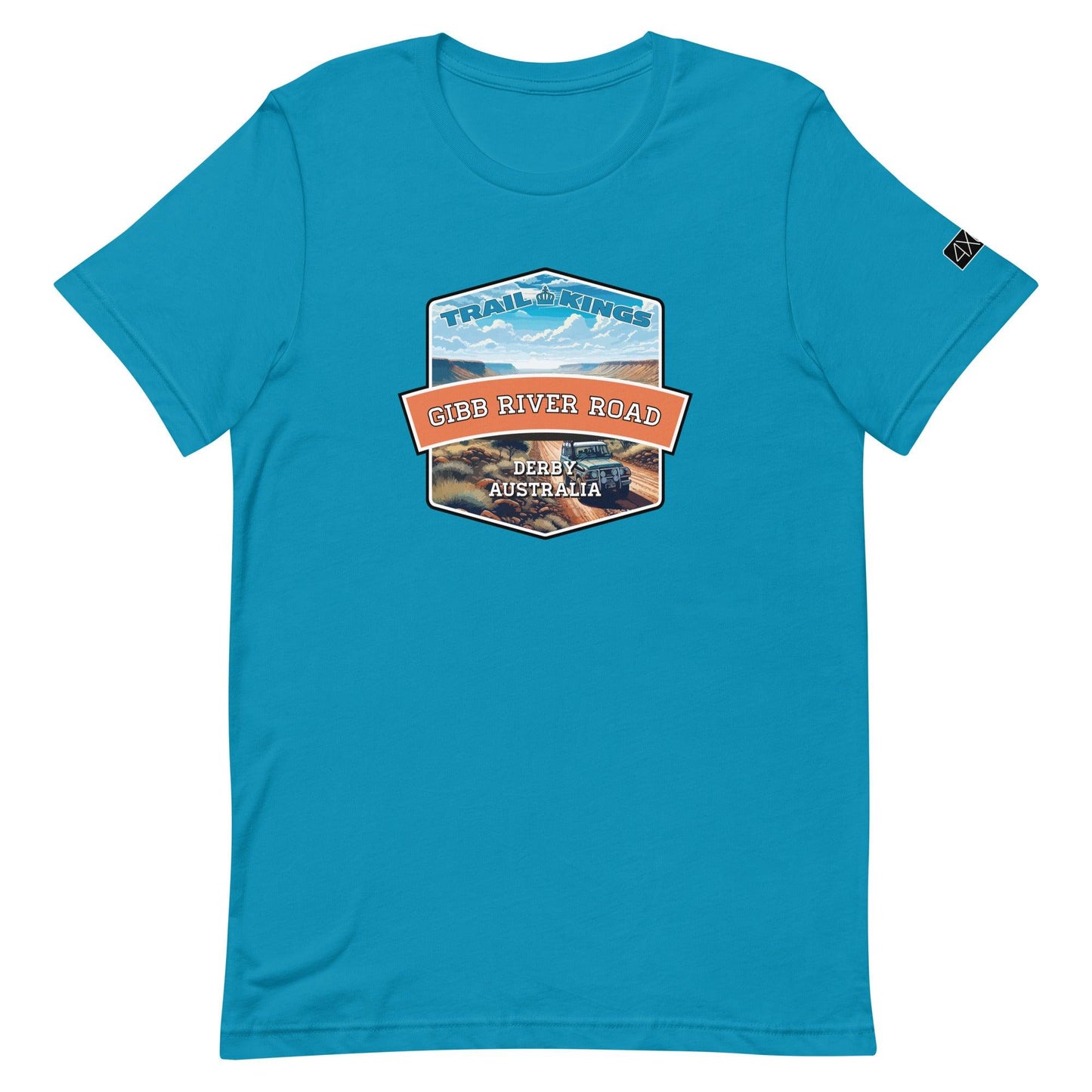 Trail Kings: Gibb River Road - Unisex t-shirt in aqua