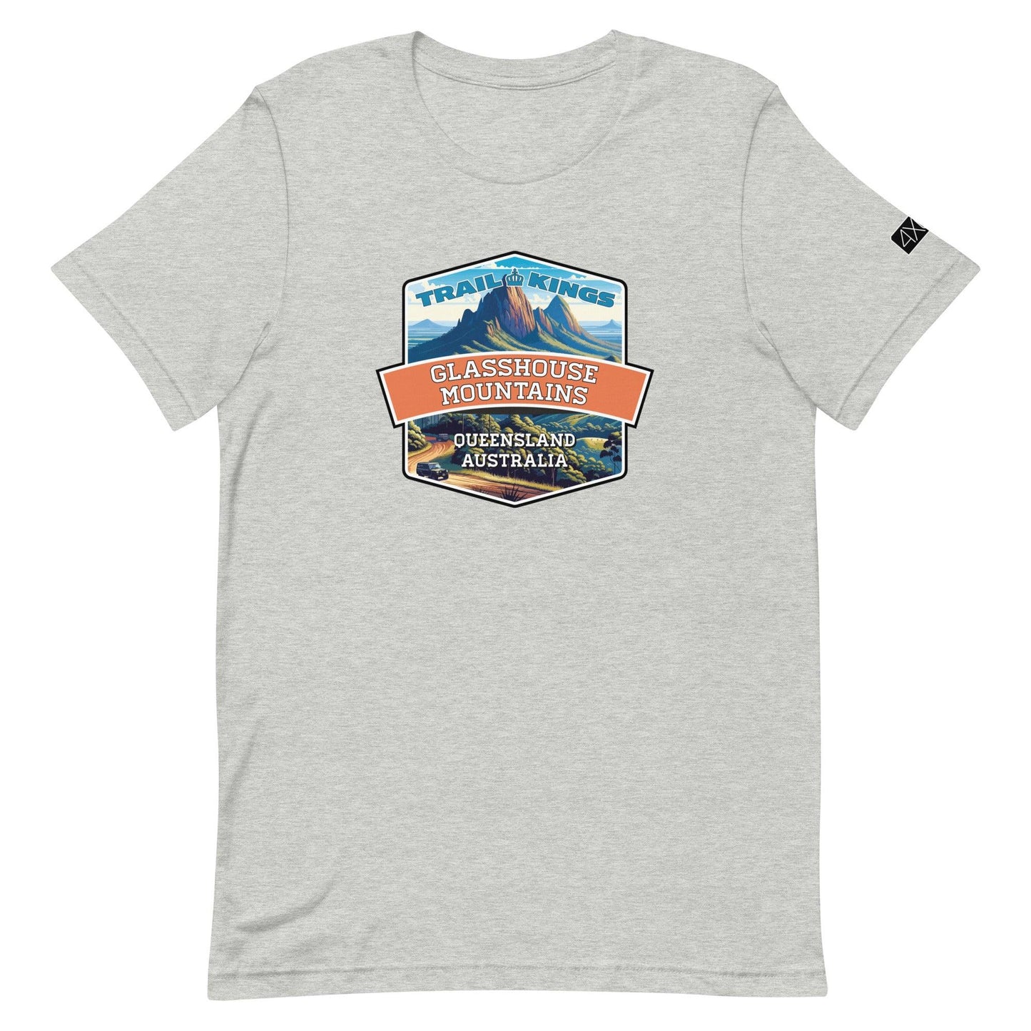 Trail Kings: Glasshouse Mountains - Unisex t-shirt in athletic heather