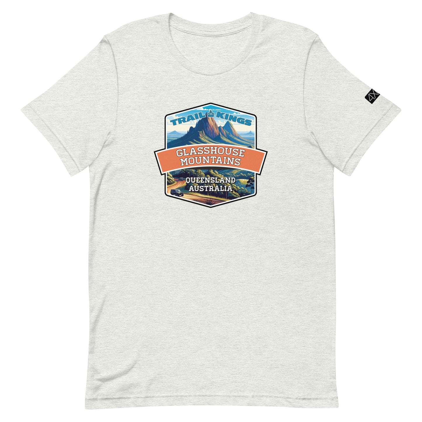 Trail Kings: Glasshouse Mountains - Unisex t-shirt in ash