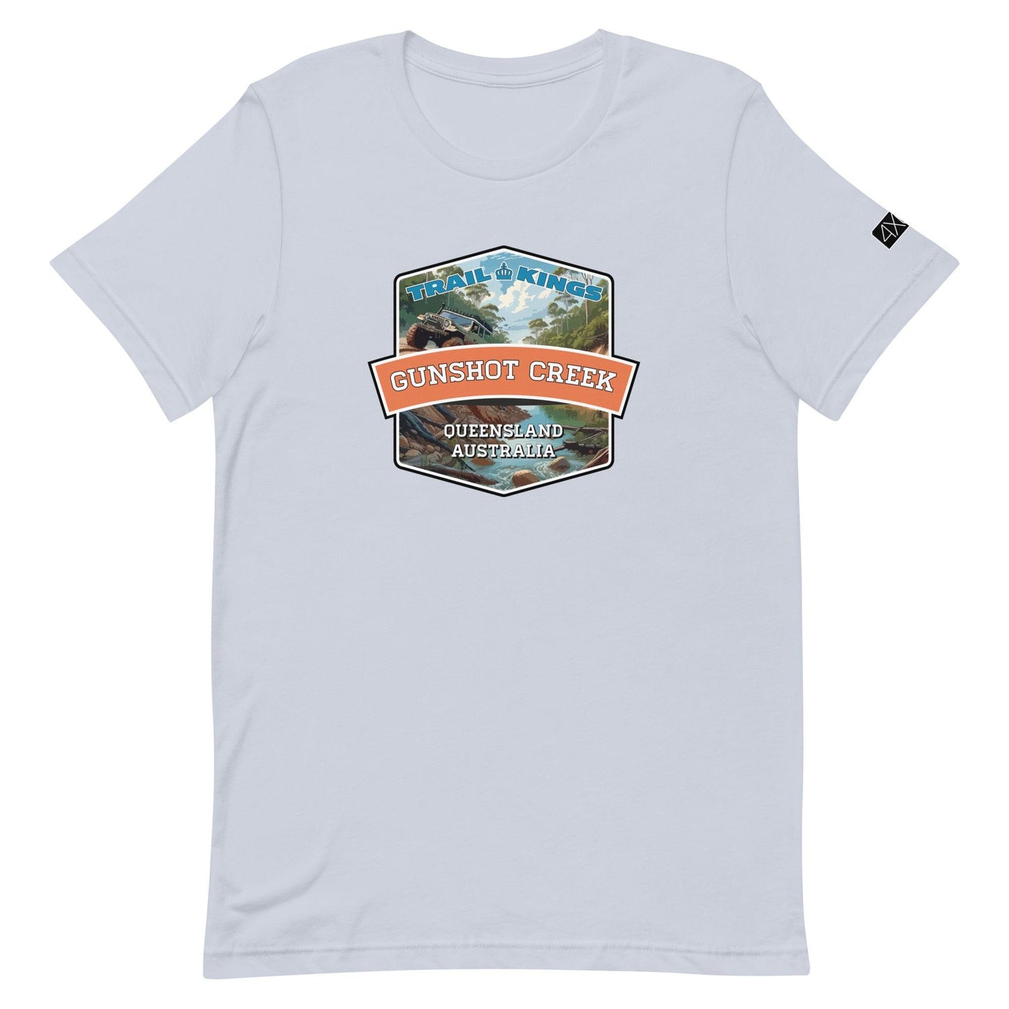 Trail Kings: Gunshot Creek - Unisex t-shirt in light blue