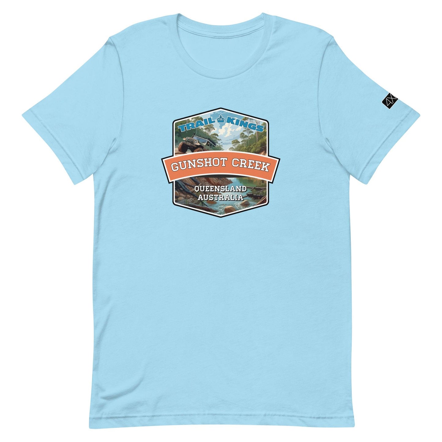 Trail Kings: Gunshot Creek - Unisex t-shirt in ocean blue