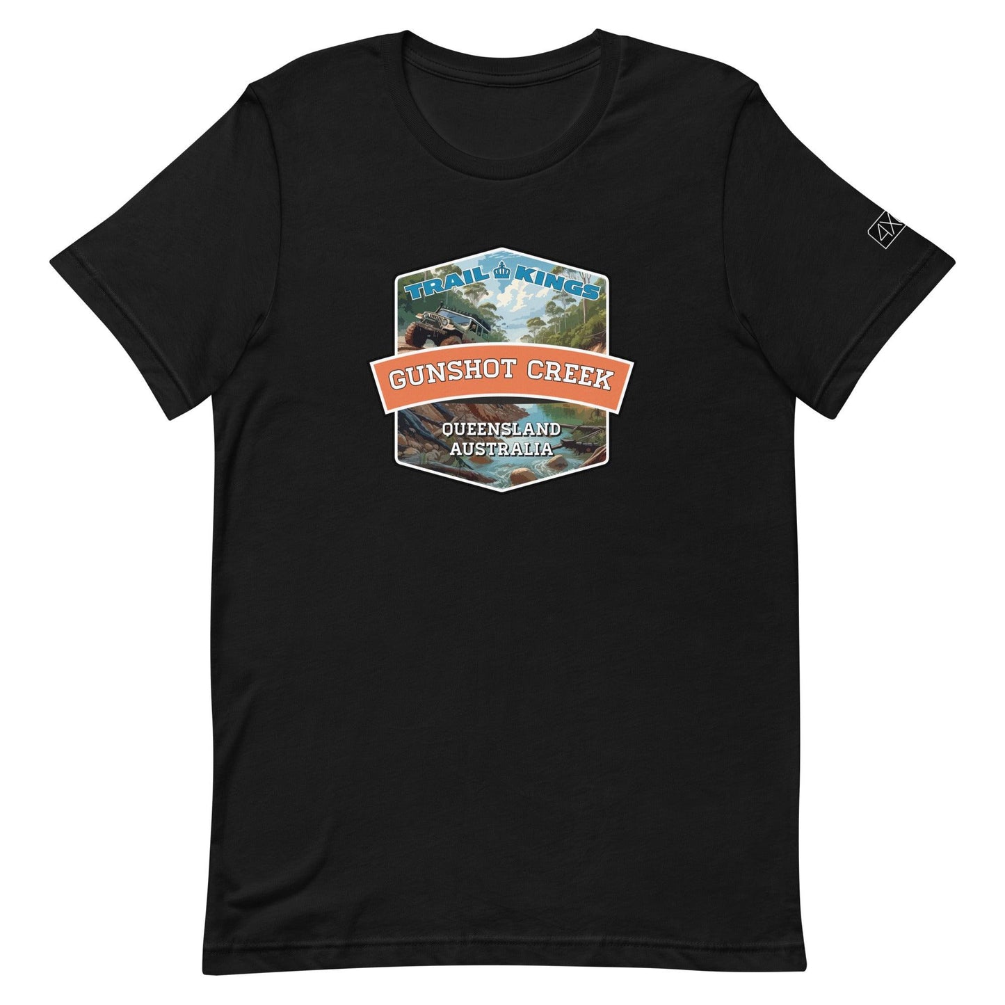 Trail Kings: Gunshot Creek - Unisex t-shirt in black