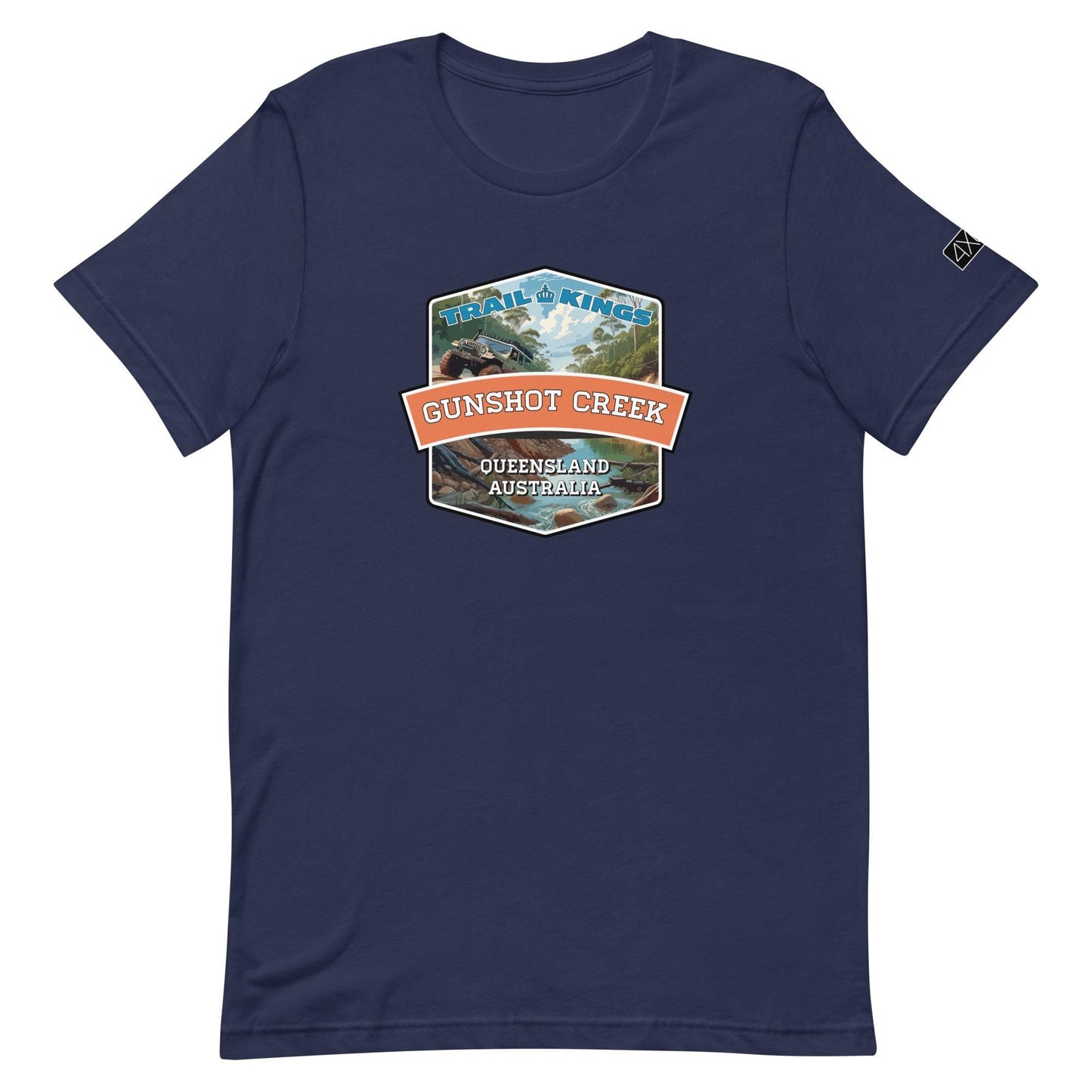 Trail Kings: Gunshot Creek - Unisex t-shirt in navy