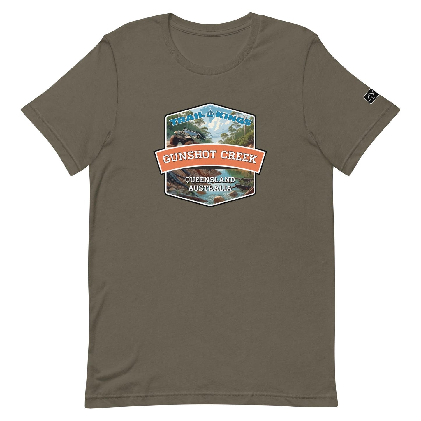 Trail Kings: Gunshot Creek - Unisex t-shirt in army