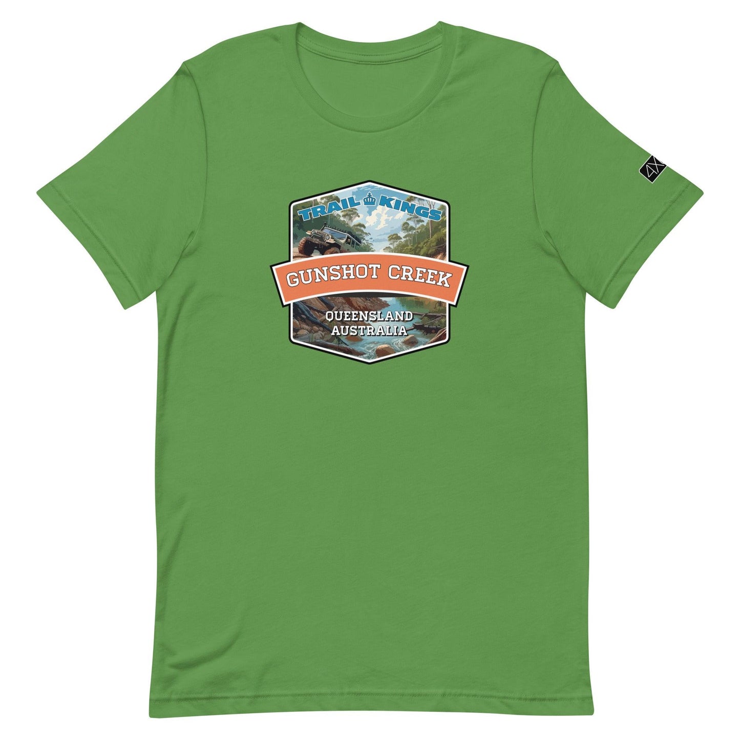 Trail Kings: Gunshot Creek - Unisex t-shirt in leaf