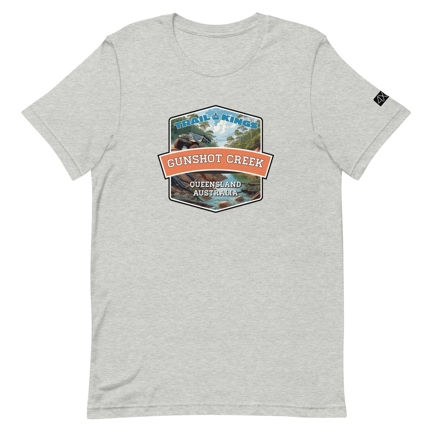 Trail Kings: Gunshot Creek - Unisex t-shirt in athletic heather