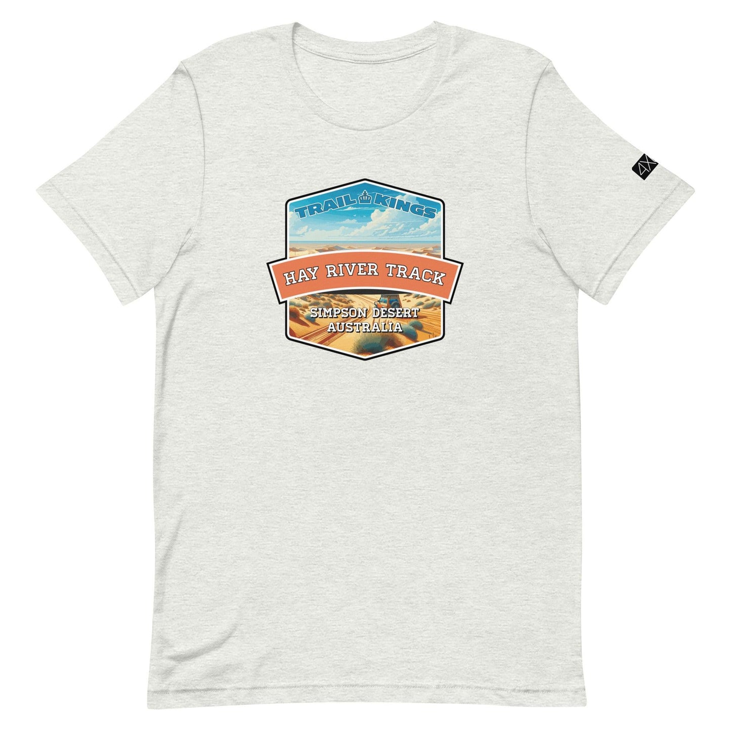 Trail Kings: Hay River Track - Unisex t-shirt in ash