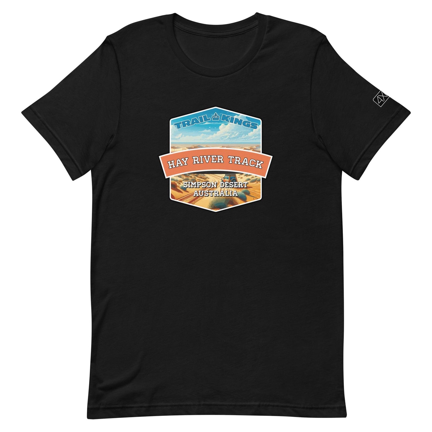 Trail Kings: Hay River Track - Unisex t-shirt in black