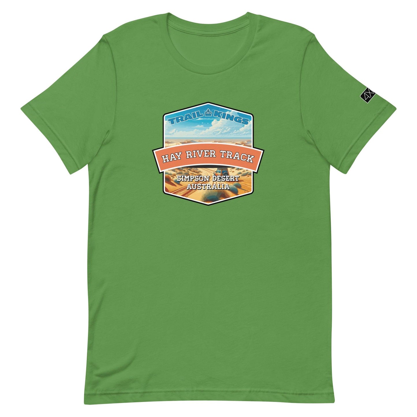 Trail Kings: Hay River Track - Unisex t-shirt in leaf