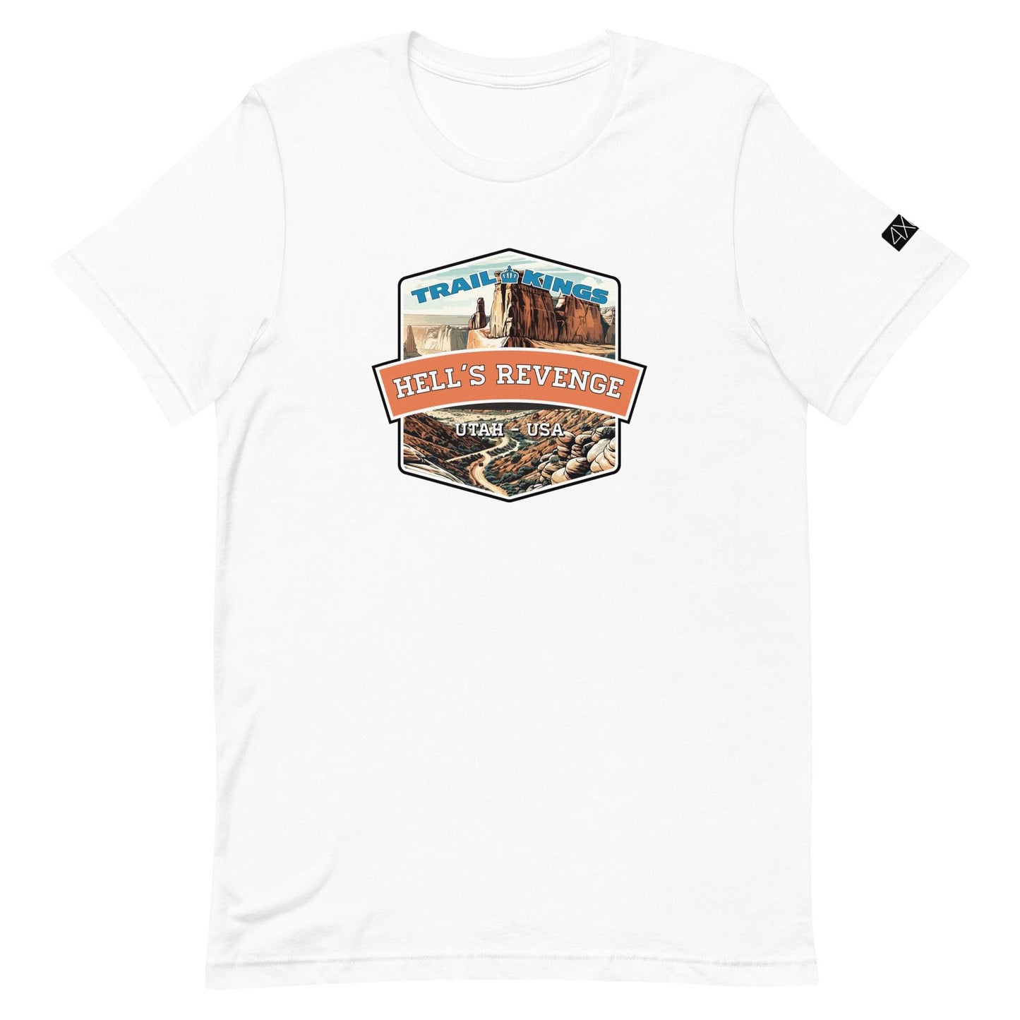 Trail Kings: Hell's Revenge - Unisex t-shirt in white