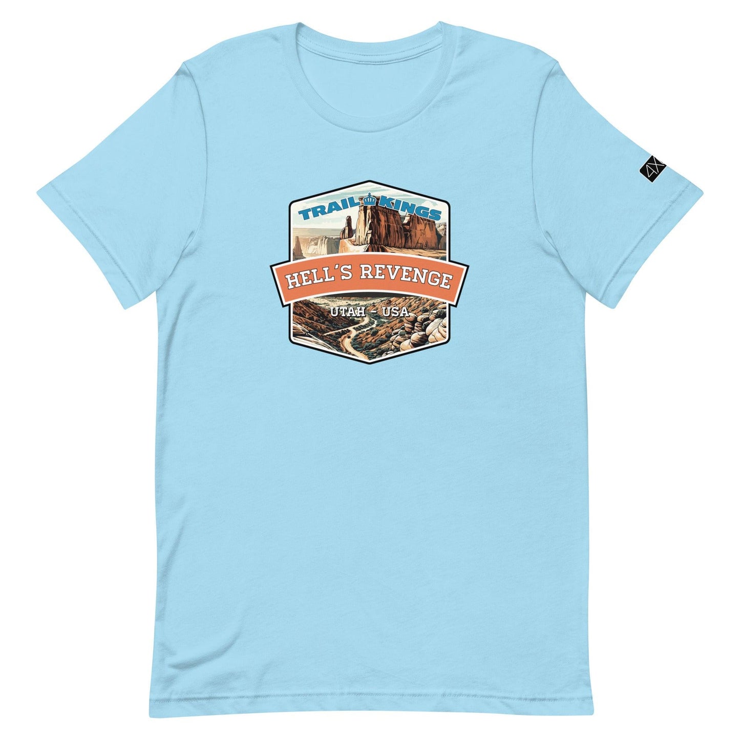 Trail Kings: Hell's Revenge - Unisex t-shirt in ocean blue