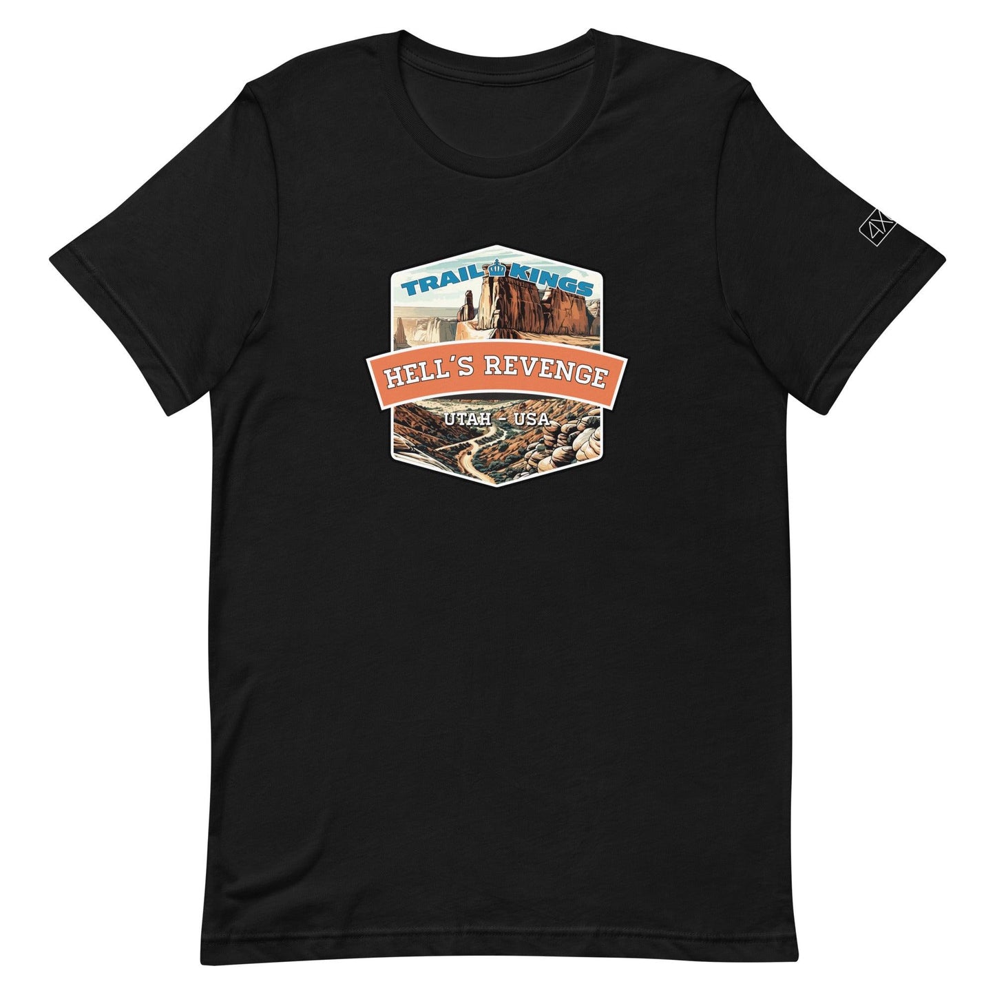 Trail Kings: Hell's Revenge - Unisex t-shirt in black