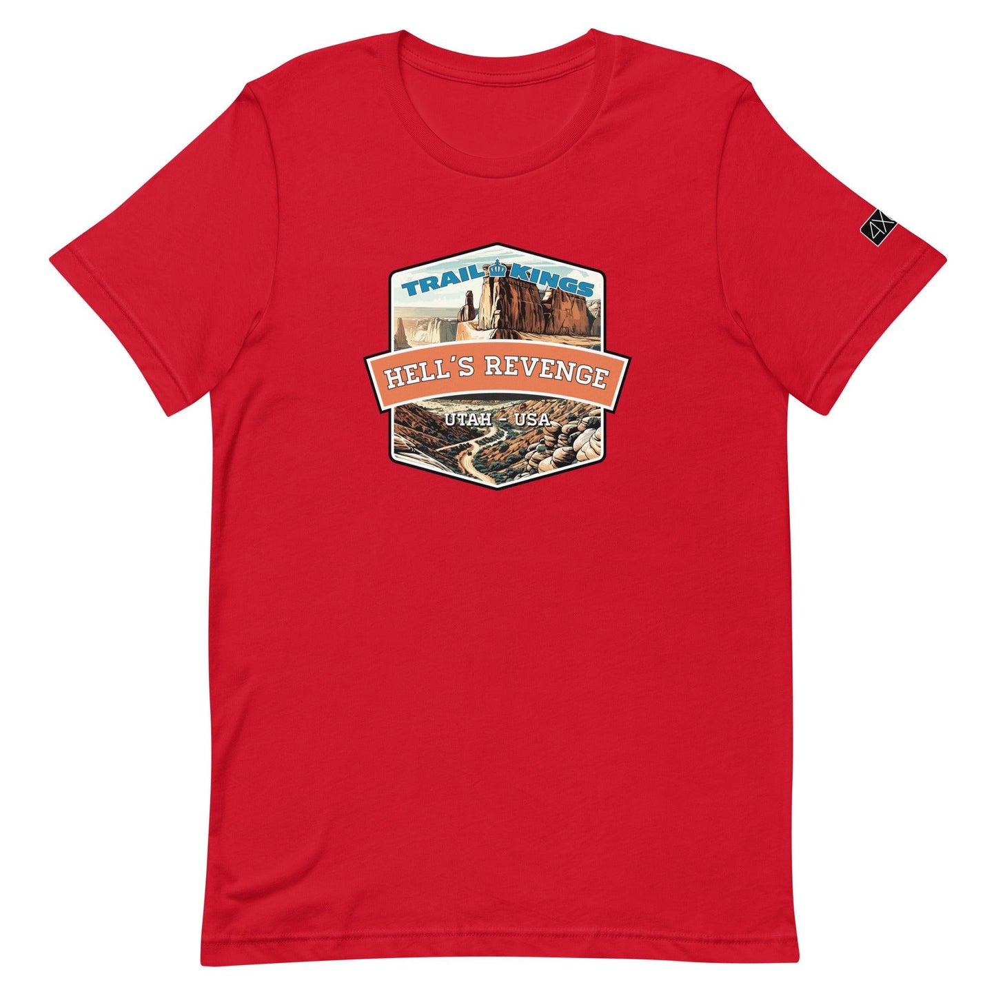 Trail Kings: Hell's Revenge - Unisex t-shirt in red