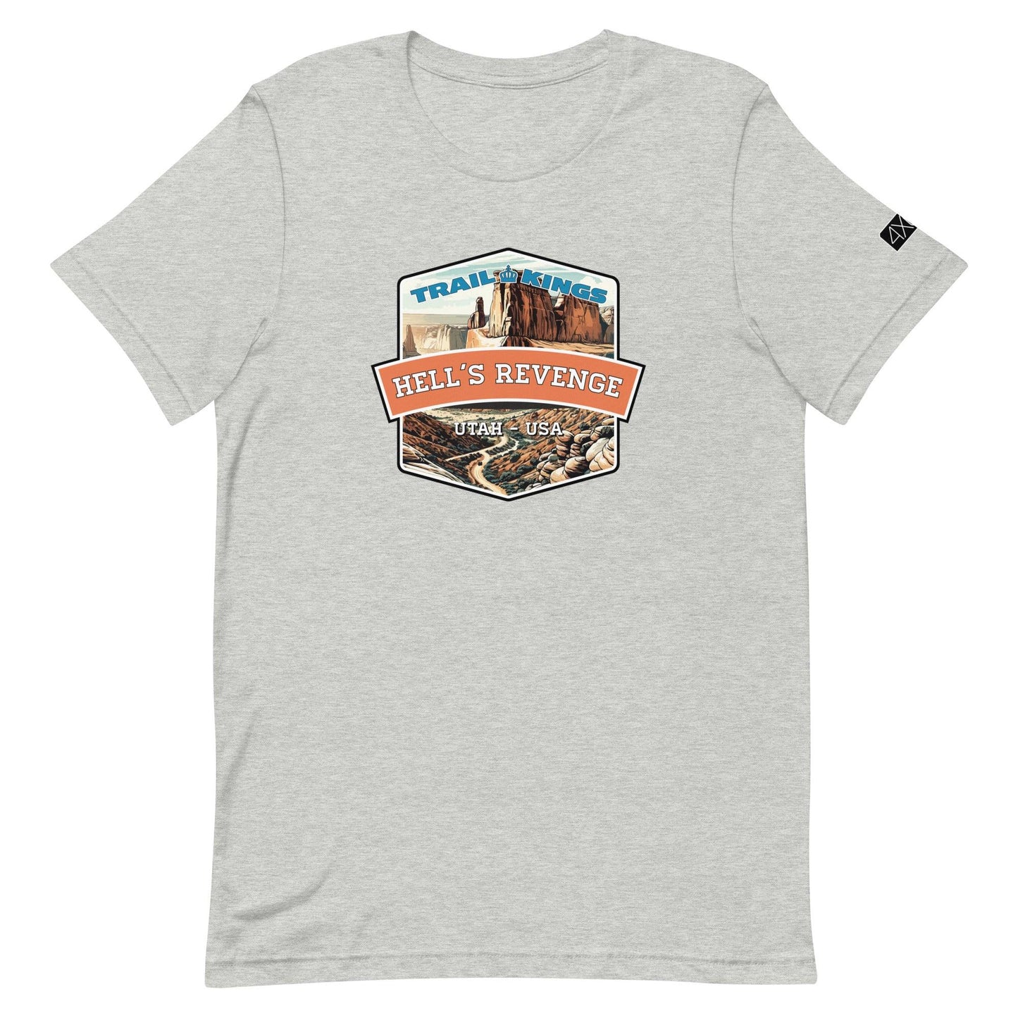 Trail Kings: Hell's Revenge - Unisex t-shirt in athletic heather