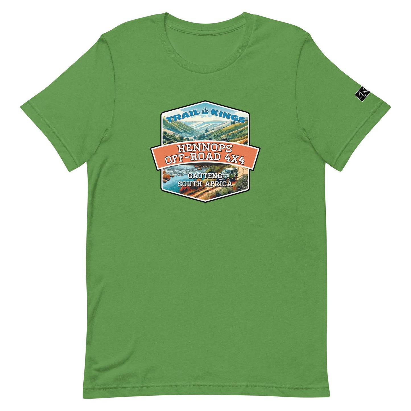 Trail Kings: Hennops Off-road 4×4 Trail - Unisex t-shirt leaf