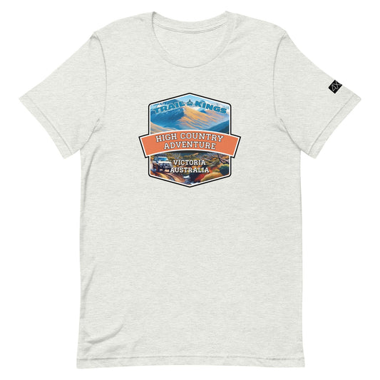 Trail Kings: High Country Adventure - Unisex t-shirt in ash