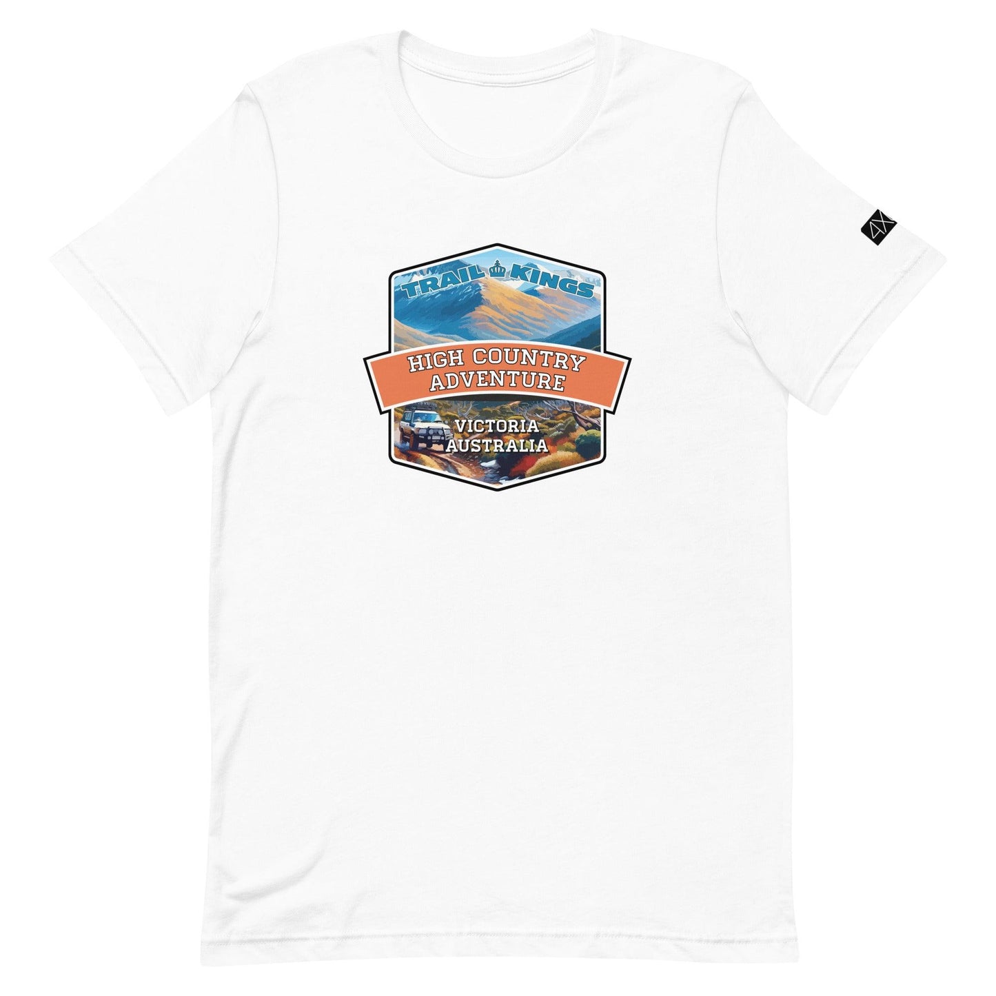 Trail Kings: High Country Adventure - Unisex t-shirt in white