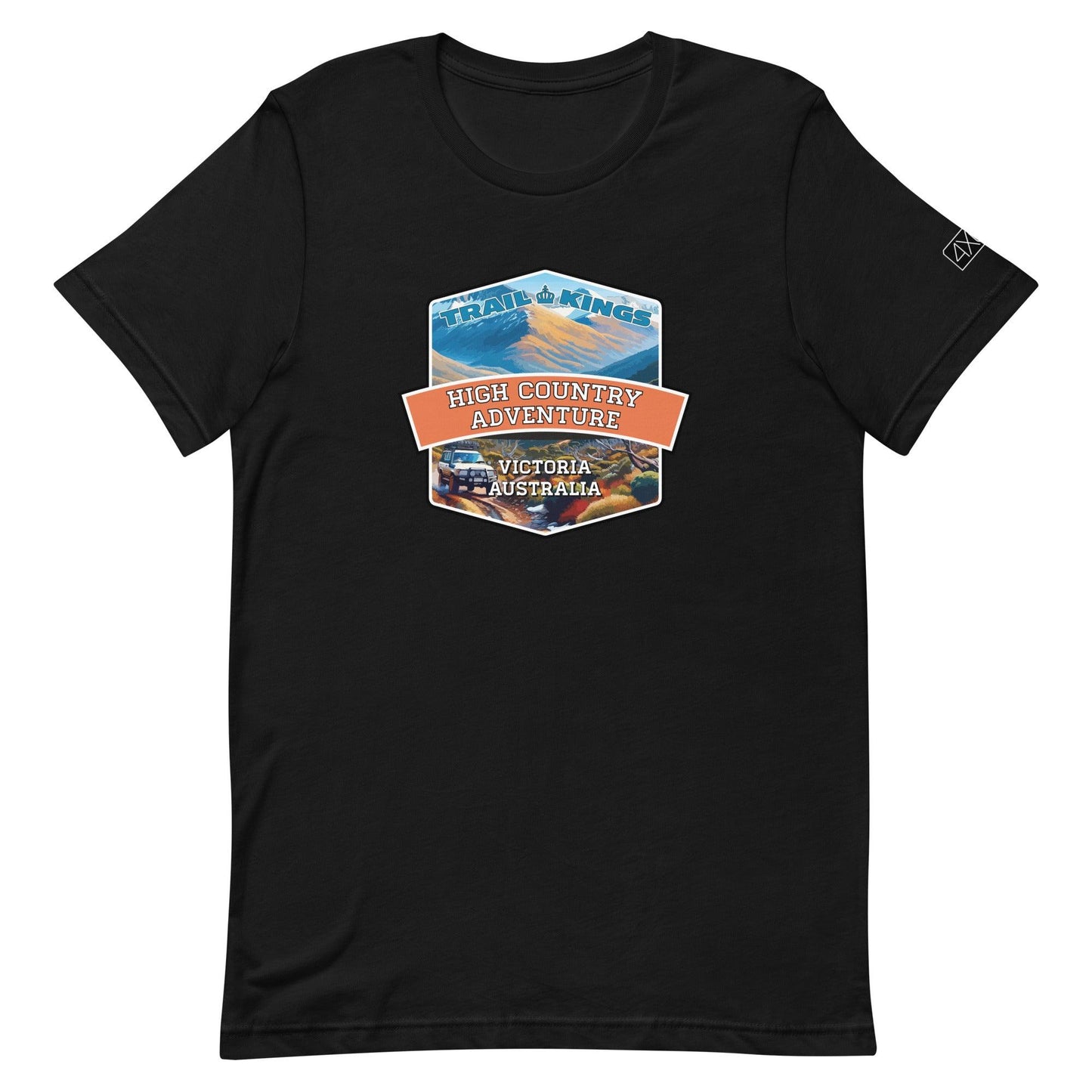 Trail Kings: High Country Adventure - Unisex t-shirt in black