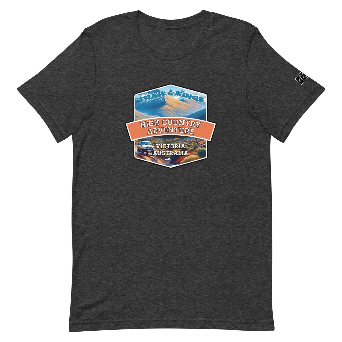 Trail Kings: High Country Adventure - Unisex t-shirt in dray grey heather