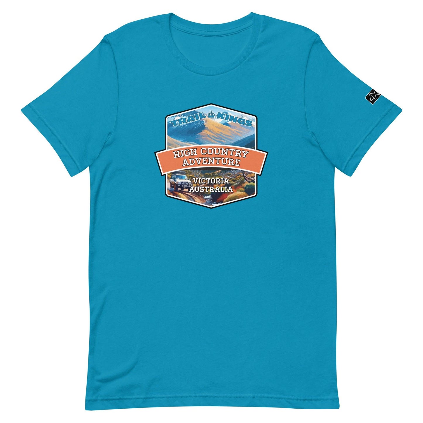 Trail Kings: High Country Adventure - Unisex t-shirt aqua