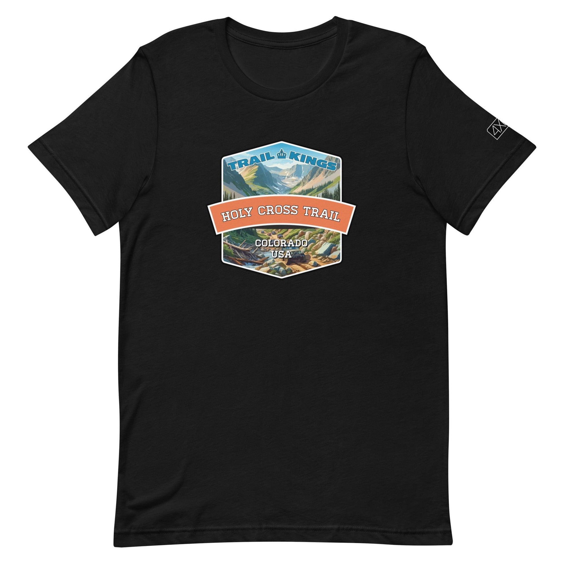 Trail Kings: Holy Cross Trail - Unisex t-shirt in black