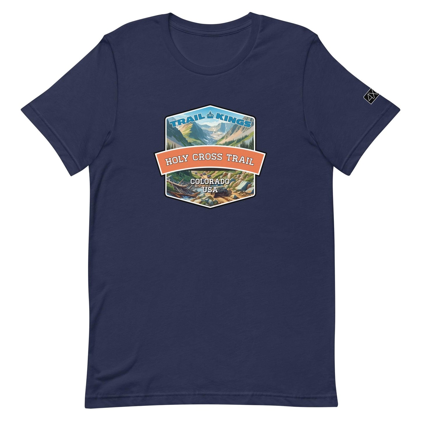 Trail Kings: Holy Cross Trail - Unisex t-shirt in navy