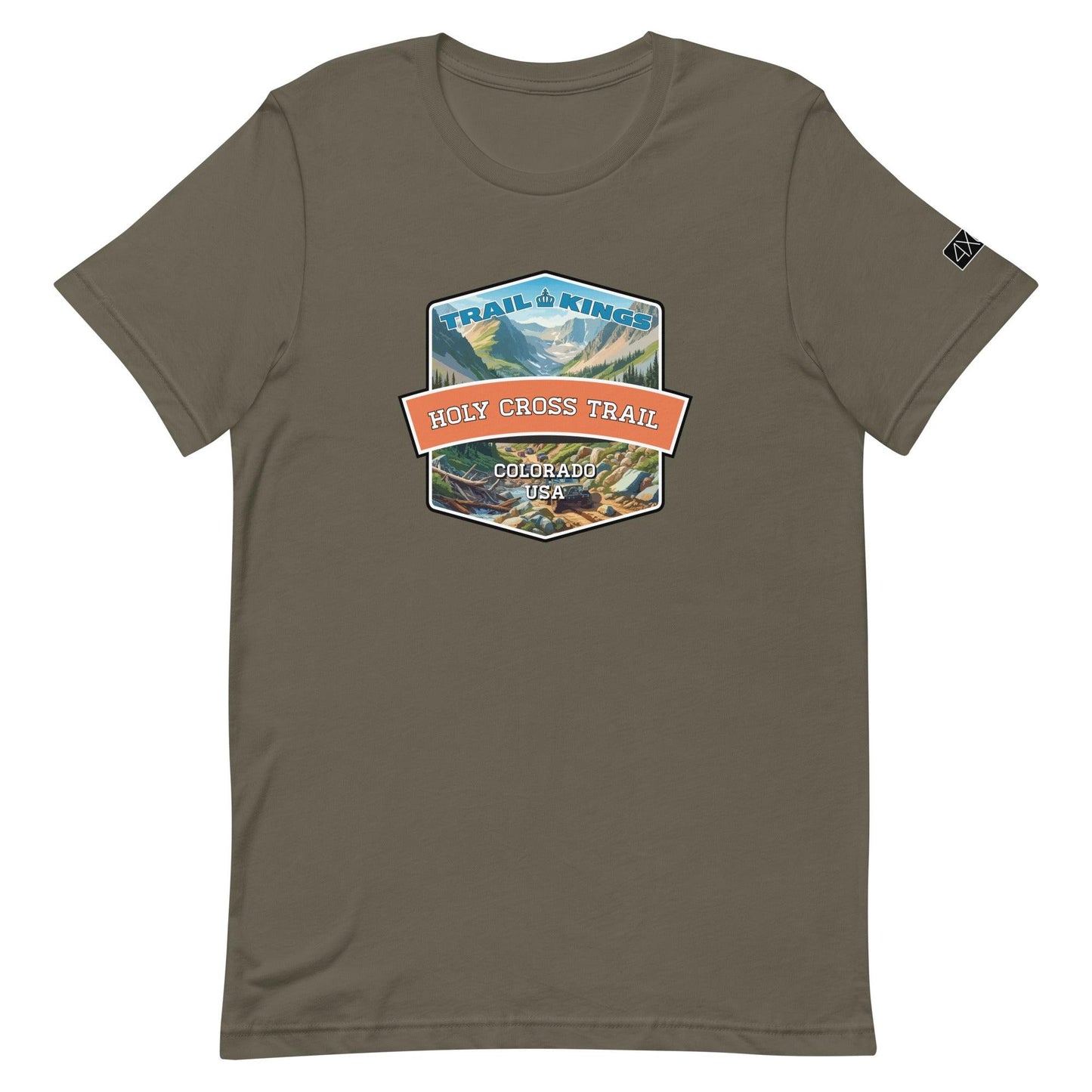 Trail Kings: Holy Cross Trail - Unisex t-shirt in army