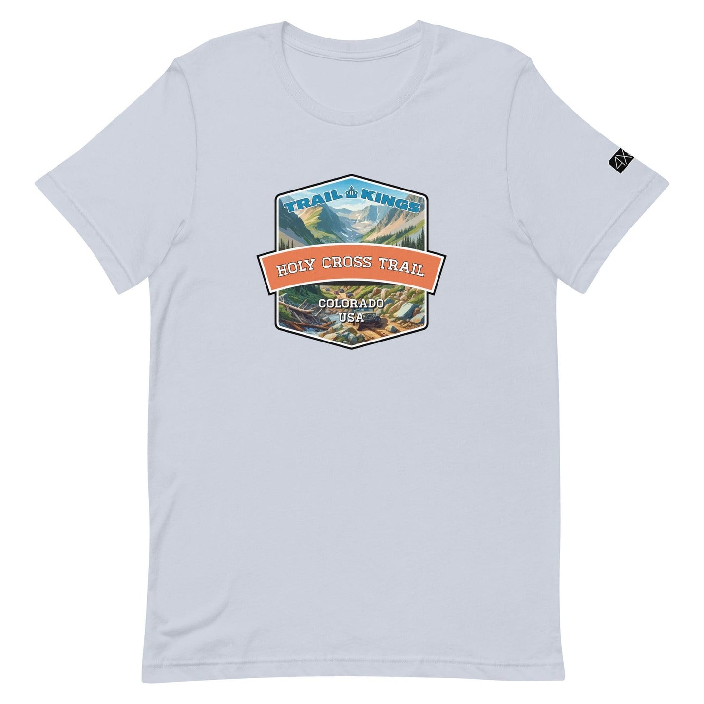 Trail Kings: Holy Cross Trail - Unisex t-shirt in light blue