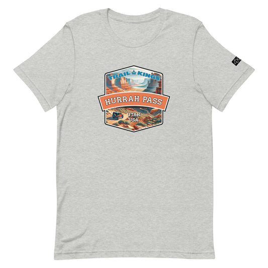 Trail Kings: Hurrah Pass - Unisex t-shirt in athletic heather