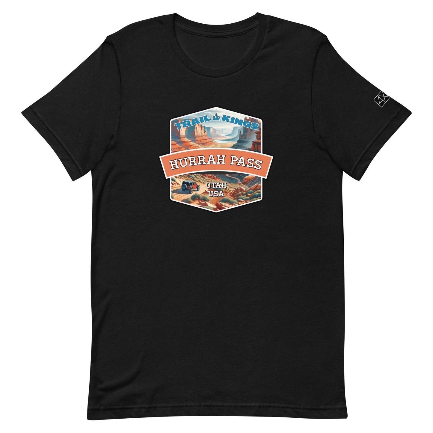 Trail Kings: Hurrah Pass - Unisex t-shirt in black