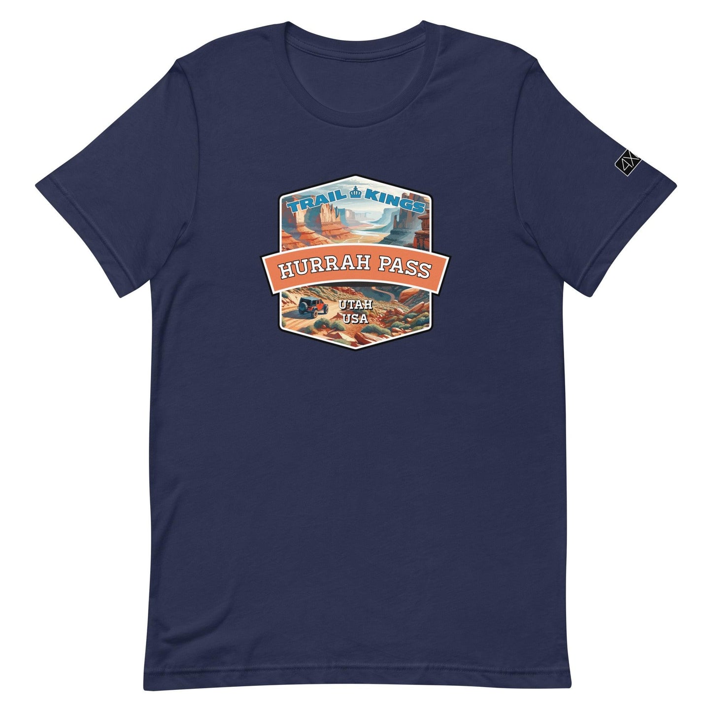 Trail Kings: Hurrah Pass - Unisex t-shirt in navy