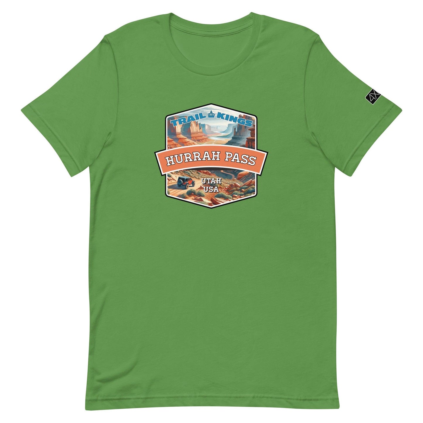 Trail Kings: Hurrah Pass - Unisex t-shirt in leaf