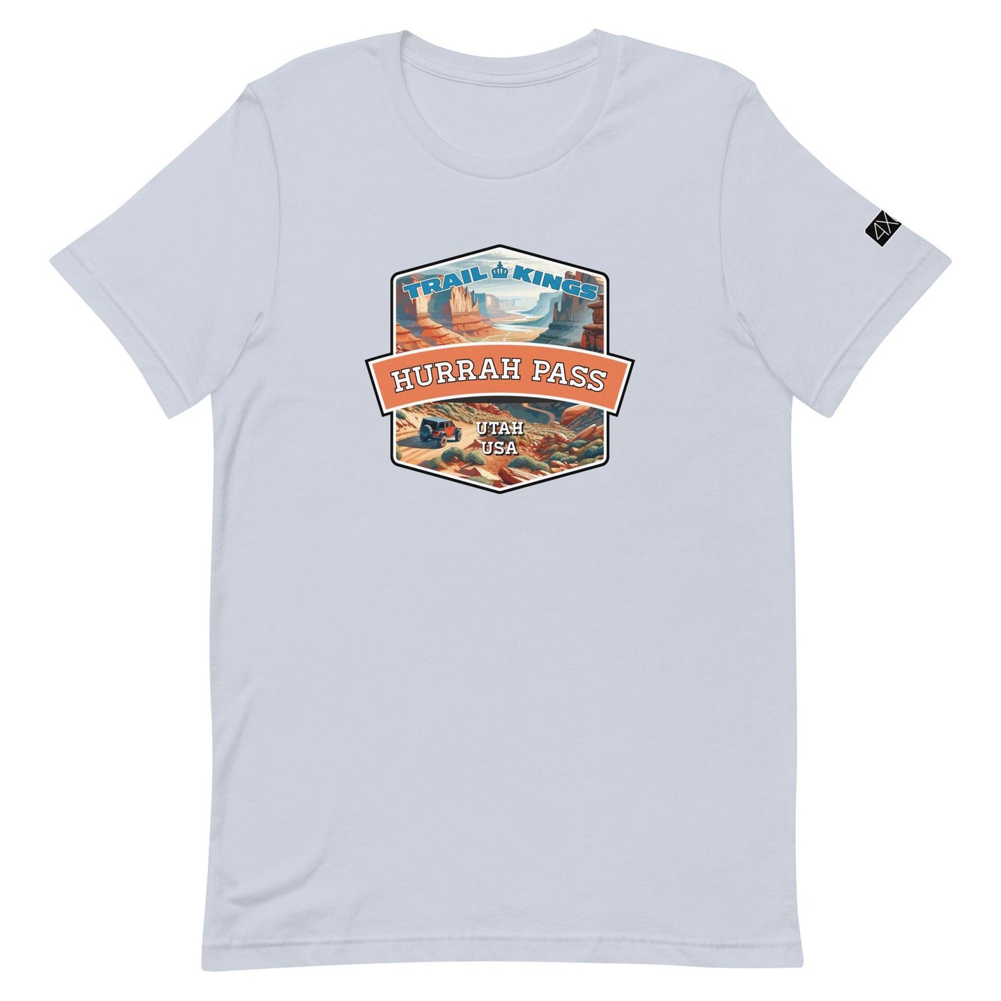 Trail Kings: Hurrah Pass - Unisex t-shirt in light blue